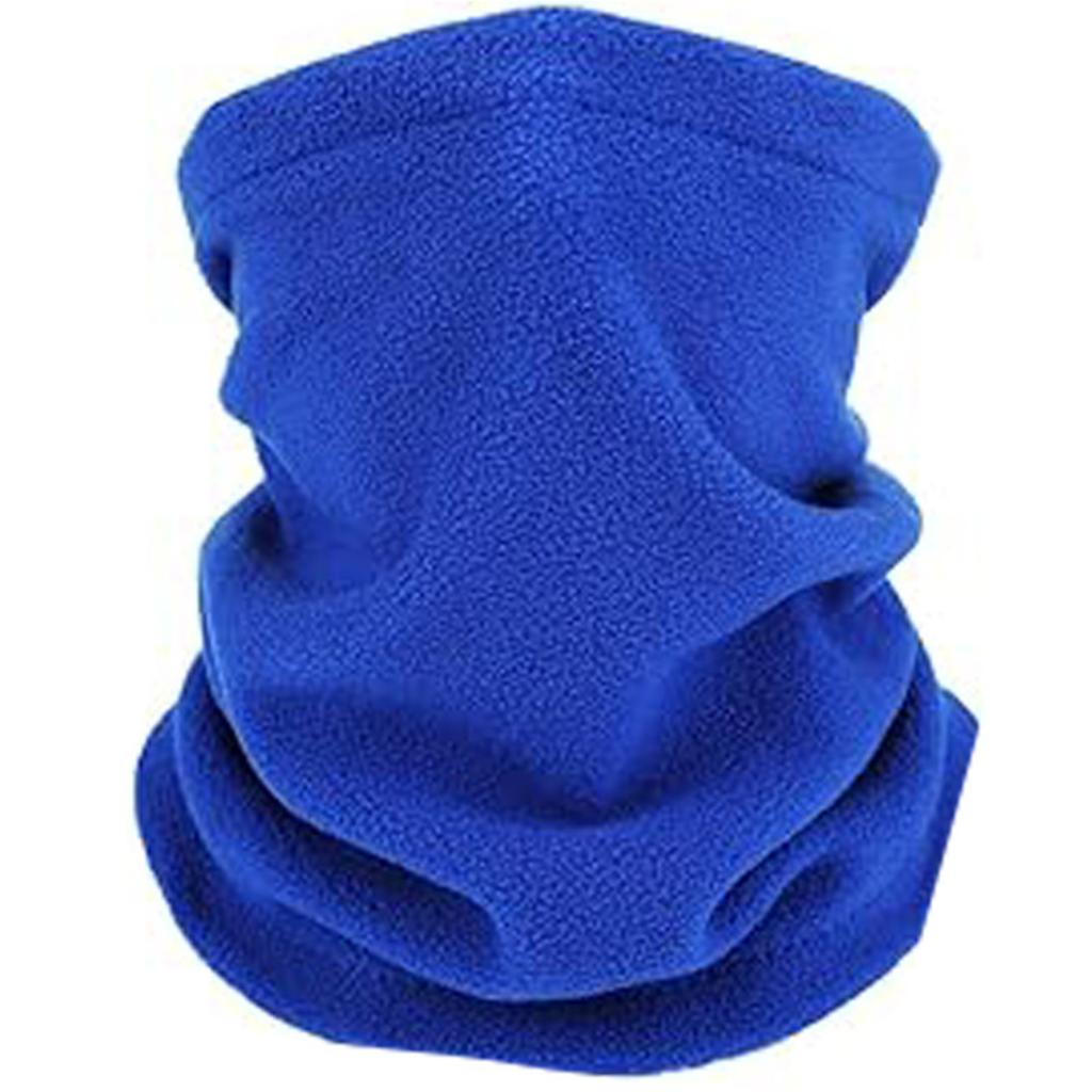 Winter Thermal Fleece Neck Gaiter Face Mask Thickened Windproof Cold Weather Cover for Outdoor Sports Cycling Skiing Hiking