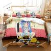 Lucky Star Konata Bedding Set Single Twin Full Queen King Size Bed Set Adult Bedroom Duvetcover Sets Anime Bed Sheet Set