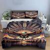 Eagle, feathers, mountains, sunrise. Bedding sets Duvet cover sets Duvet covers Pillowcases(1 * Duvet Cover 2 * Pillowcases, without duvet insert)