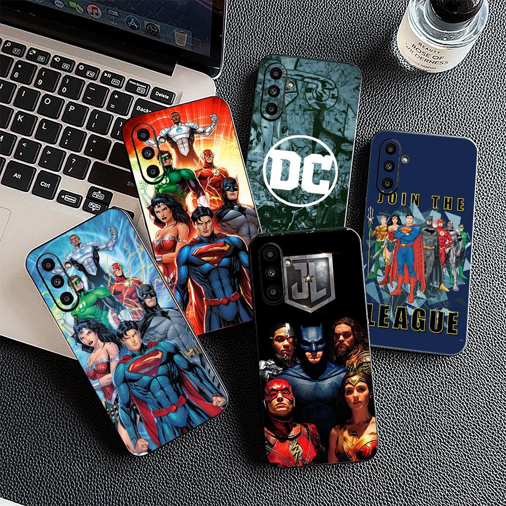 Justice League DC Comics Super Hero Phone Cover for Xiaomi Redmi Note 13 14 ProPlus A4 A3 Pro Plus 13C Pro+ Note13 Note14 Case