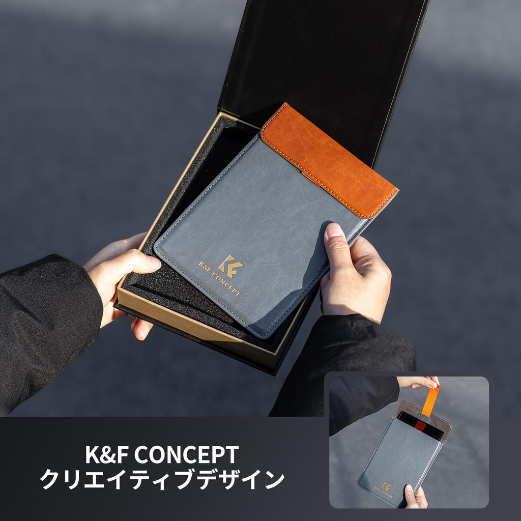 CONCEPT Square Filter Set with Adjustable Light Compatible with Tilta and SmallRig Matte Coating for and K&F ND8+ND64 4"x5.65" Output, Boxes, 28-Layer