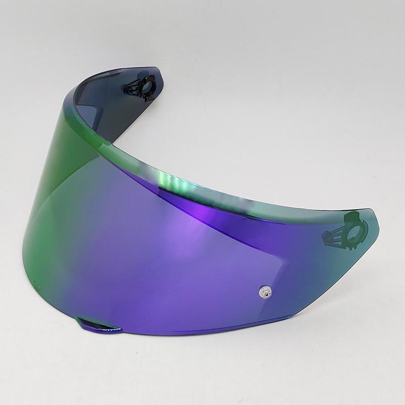 K3 K4 Motorcycle Helmet Lens: Electroplated Day & Night Mirror Accessory for Full Helmets
