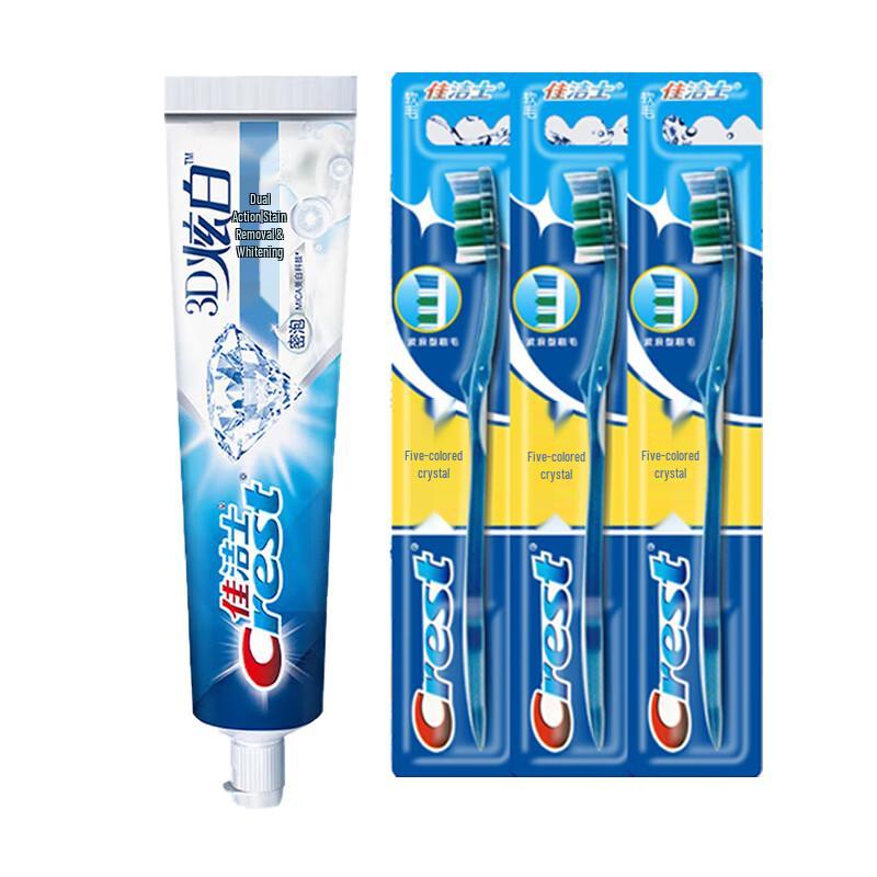

Crest 3D White Toothpaste & Toothbrush Set
