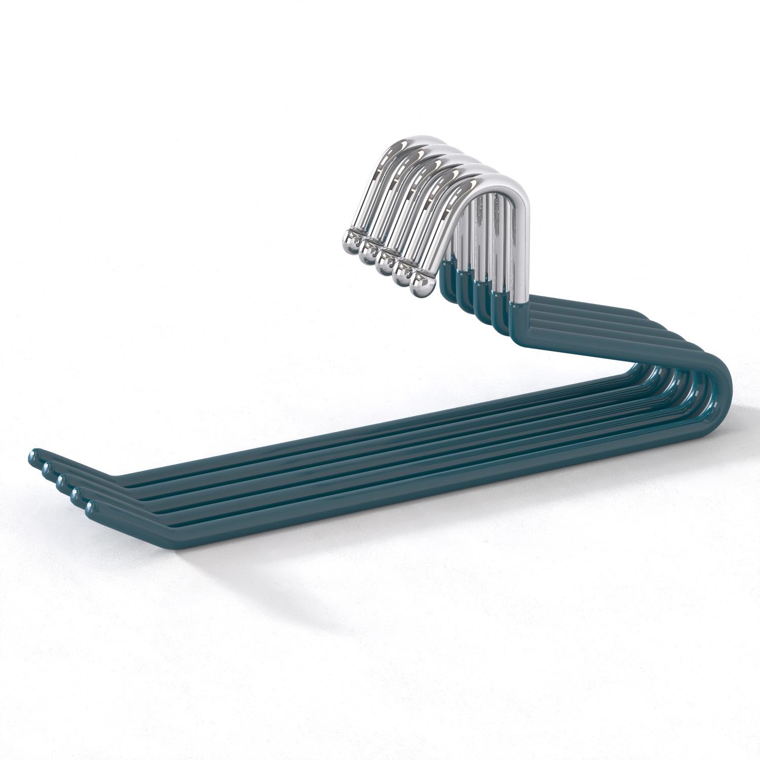 Goose Shaped Non-Slip Trouser Rack - Seamless 2-Shape/Z-Shape Pant Hanger for Wardrobe Storage