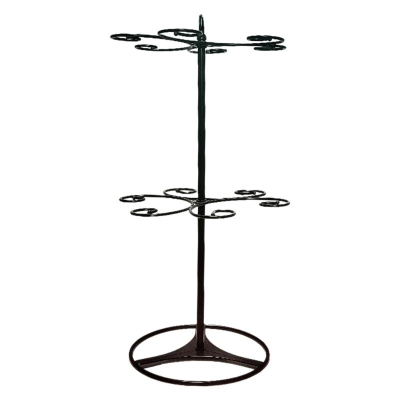 Compactly Double Layer Holders Maximizes Counter Space in Apartments and Dining floor space чёрный