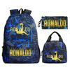 Star Peripheral Printing Primary And Secondary School Students Schoolbag Leisure Pencil Bag Children'S Portable Meal Bag Set