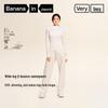 Bananain 505 Regular Women's Air Cotton Wide-Leg Sweatpants
