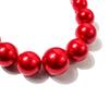 Elegant Large Pearl Necklace Set Exaggeration Neck Jewelry Big Ball Beads Chain Choker  Wedding