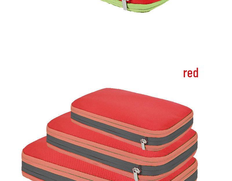 Waterproof Multifunctional Compression Travel Bag with Zipper for Clothing and Suit Storage