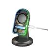 Multifunctional Inductive Bluetooth Speaker & Phone Holder with 7-Color LED Light