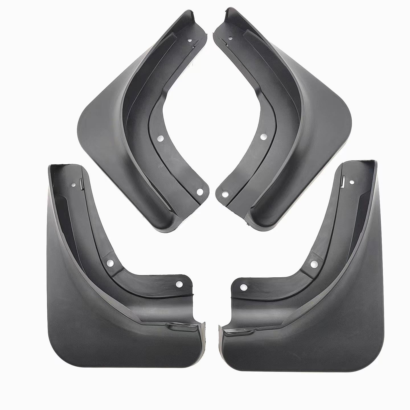 Tesla Model Y (2021-2024) Soft Rubber Rear Wheel Fender Mud Flaps