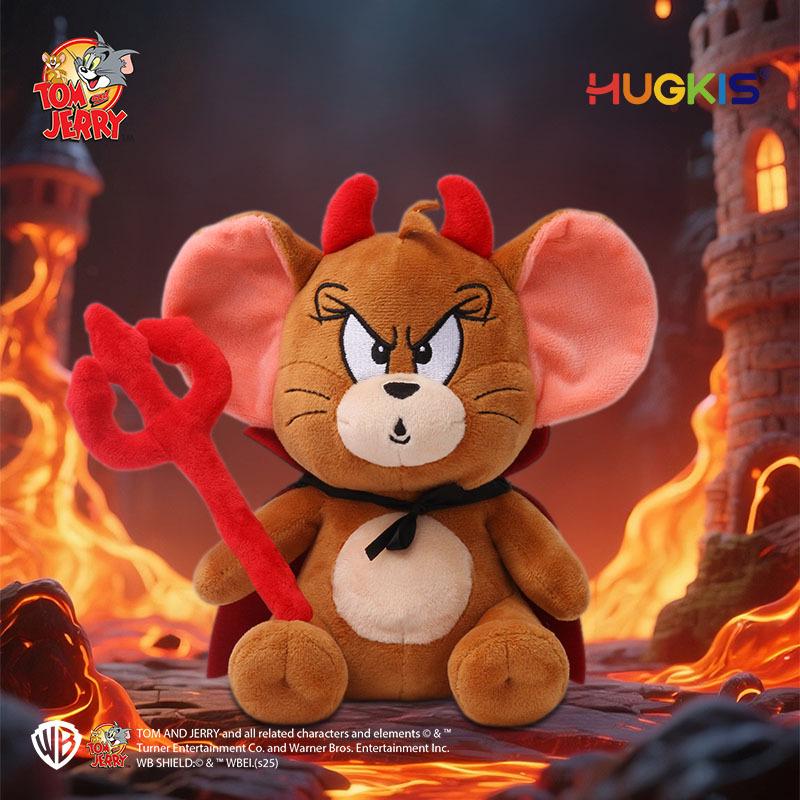 Tom and Jerry Angel Tom Cat & Devil Jerry Mouse Plush Pendant Toy
