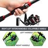 Lure Sea Rod Set: Ultralight Carbon Casting Rod with Long Cast Spinning Reel and Tackle Bag