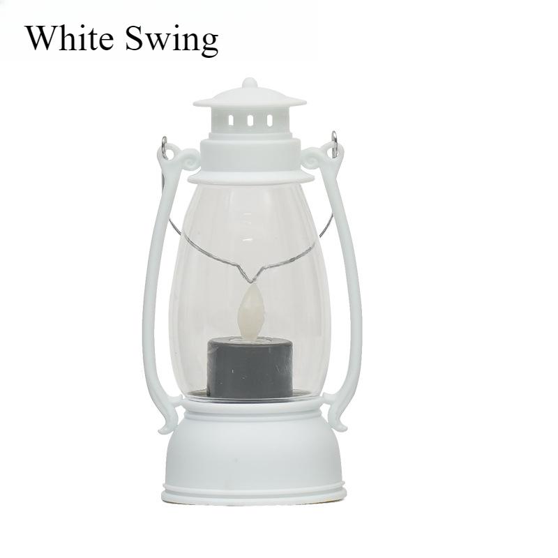 

Y Vintage LED Candle Lantern - Flameless Flickering Tabletop Decoration, Battery-Powered Realistic Plastic Candles Home Decor