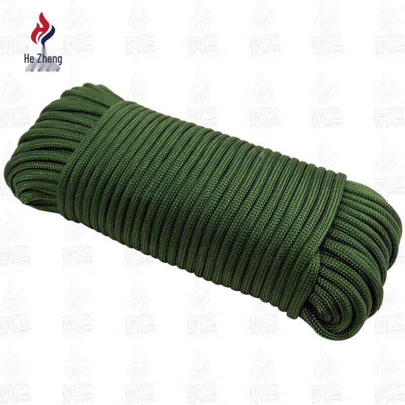 He Zheng Army Green Nylon Utility Rope