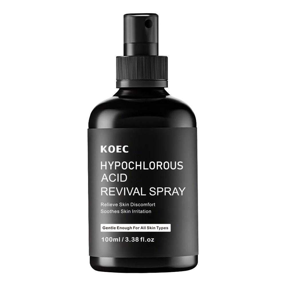 KOEC Hypochlorige Säure Gesicht Beruhigendes Feuchtigkeitsspray 100g - Hauterneuerungs-Spray, Linderung für empfindliche Haut, Anti-Aging-Nebel, Erfrischendes Gesichtswasser
