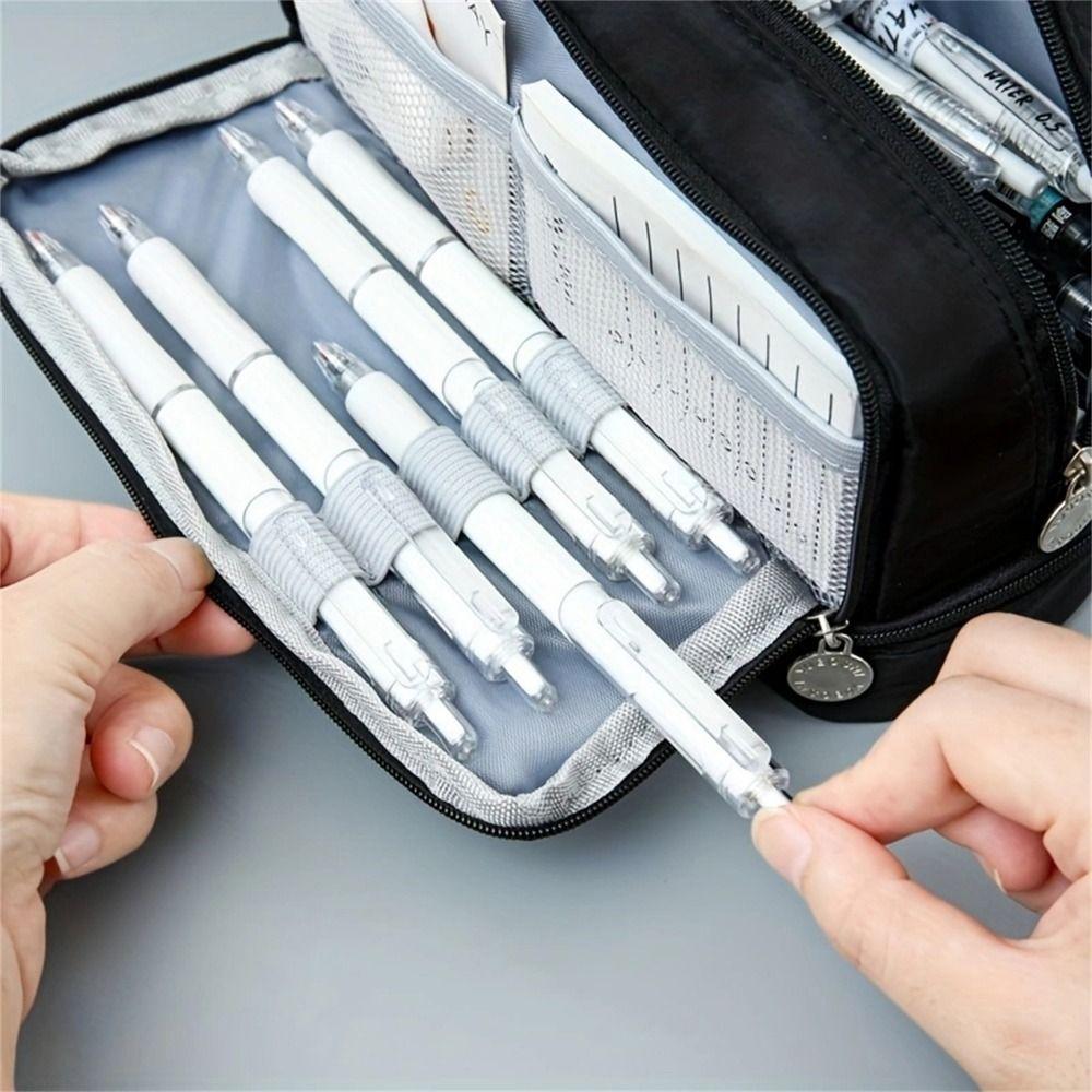 Pencil Bag Macaron Pencil Case Large Capacity Multifunction Pencil Case Student