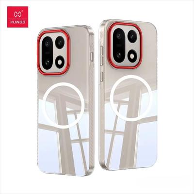 Für OnePlus 15 Hülle XUNDD Kristallklar Transparentes Gehäuse Für One Plus 15 Ultradünn Anti Vergilbung PC Handyhülle Mit Magnetring