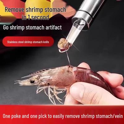 Stainless Steel Shrimp Deveiner and Pit Remover