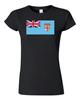 Junior Fiji Country Flag Suva Island Fijian Nation State Patriot DT T-Shirt Tee Unisex T-Shirt