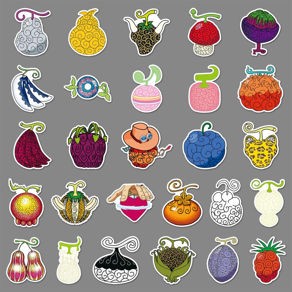 52 Cartoon Stickers Personalized Japanese Comic Decoration Mobile Phone Case Computer Stickers