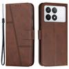 For Xiaomi Redmi K70E 5G/Poco X6 Pro 5G Wallet Case Leather Phone Cover Folding Stand
