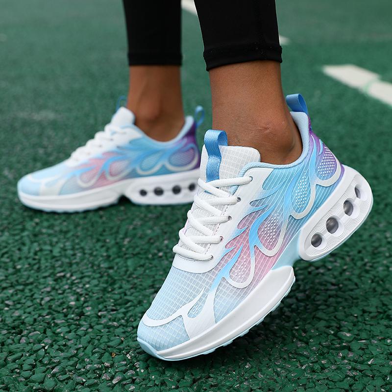 Women Air Cushion Running Shoes High Quality Women Sneakers Versatile Mesh Breathable Walking Shoes Tennis Sport Shoes