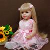 55cm Noworodek Lalka Dzieci Dziewczyna Playmate Prezent Urodzinowy Realistyczna Odrodzona Lalka Prezenty Świąteczne dla Dzieci Zabawka