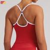 Débardeur de Yoga Femme en Tissu à Séchage Rapide pour la Course à Pied et les Activités de Fitness