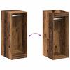 Wardrobe with Shelf and Storage Reclaimed Wood Look 41 x 48 x 102 cm