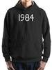 George Orwell - 1984 Hoodie - Lässiger Pullover Sweatshirt mit Aufdruck, Kapuzenpullover