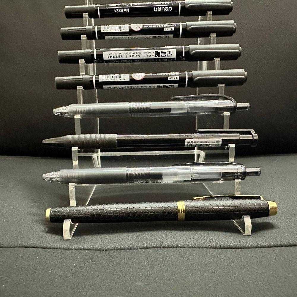 Desktop Organisation Acrylic Pen Holder Display Stand Makeup Brush Holder Art Supplies