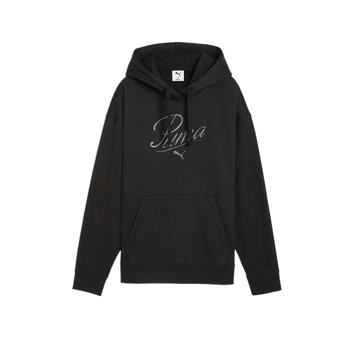 Puma Fleece Lined Thick Hooded Sports Sweatshirt Women tops 692925-01 S