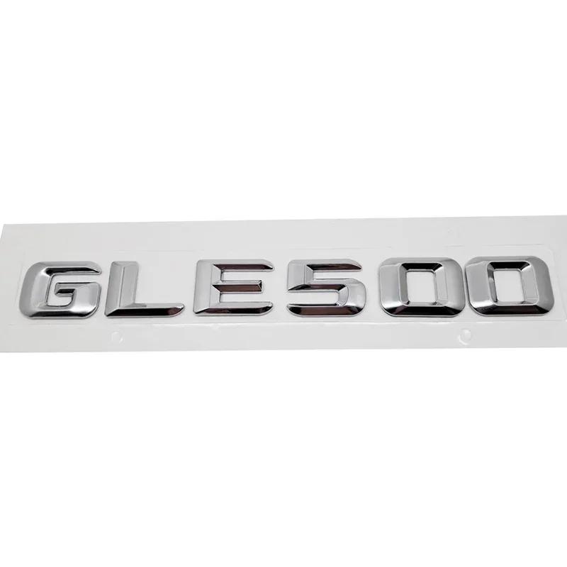 3D Car Rear Trunk Sticker Tail Number Emblem for Mercedes Benz GLE43 GLE63 GLE300 GLE320 GLE350 GLE400 GLE450 GLE500 GLE550