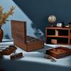 IRIVER BLANK Exquisite Black Walnut Wood Jewelry Box Organizer Noble and Elegant Storage Solution for Wedding Proposal & & Holder – Women, Girls,