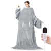 Wearable Electric Heated Blanket With Smart Temperature Control And Machine-washable