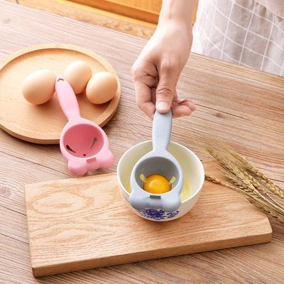 Easy To Use Egg Yolk Separator Plastic Egg Separator New Yolk Filter  Kitchen Accessories