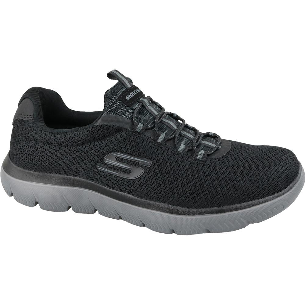 Sports Shoes Skechers Black / Charcoal Summits