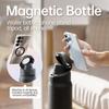 Thermos Bottle Stainless Steel Sports Water Bottle with Magnetic Phone Holder Insulation Cup Outdoor Sports Fitness Drinkware