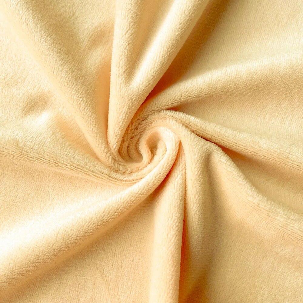 Minky Fabric Super Soft Plush Velvet Fabrics Diy Handmade Home Textile Toy Doll Apparel Cushion Pillow Blanket Material