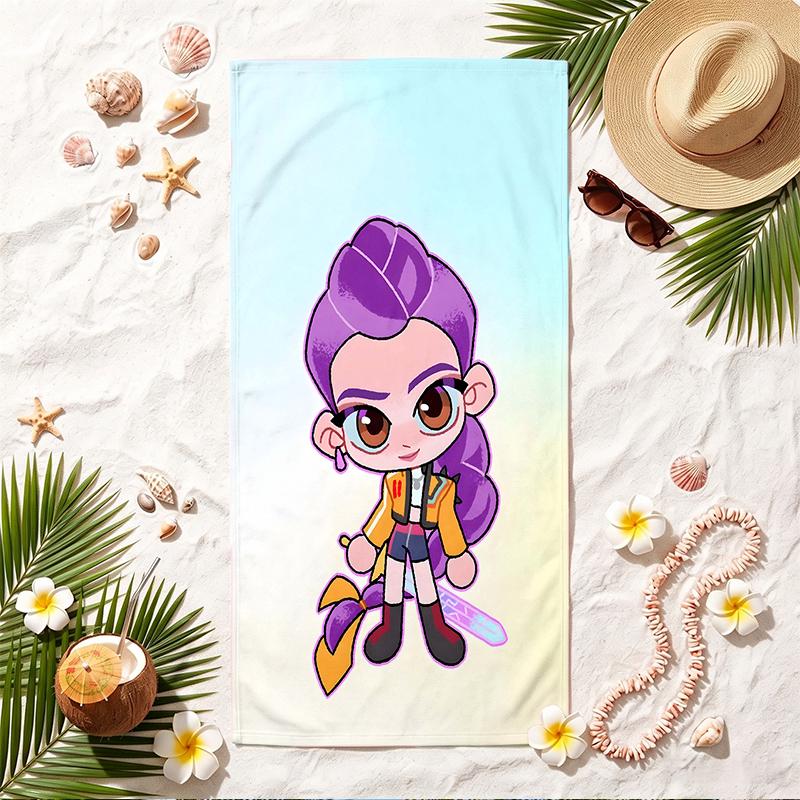 Rumi Soft Beach Towel Stylish Beach Pool Towel for Summer Seaside Vacation Travel