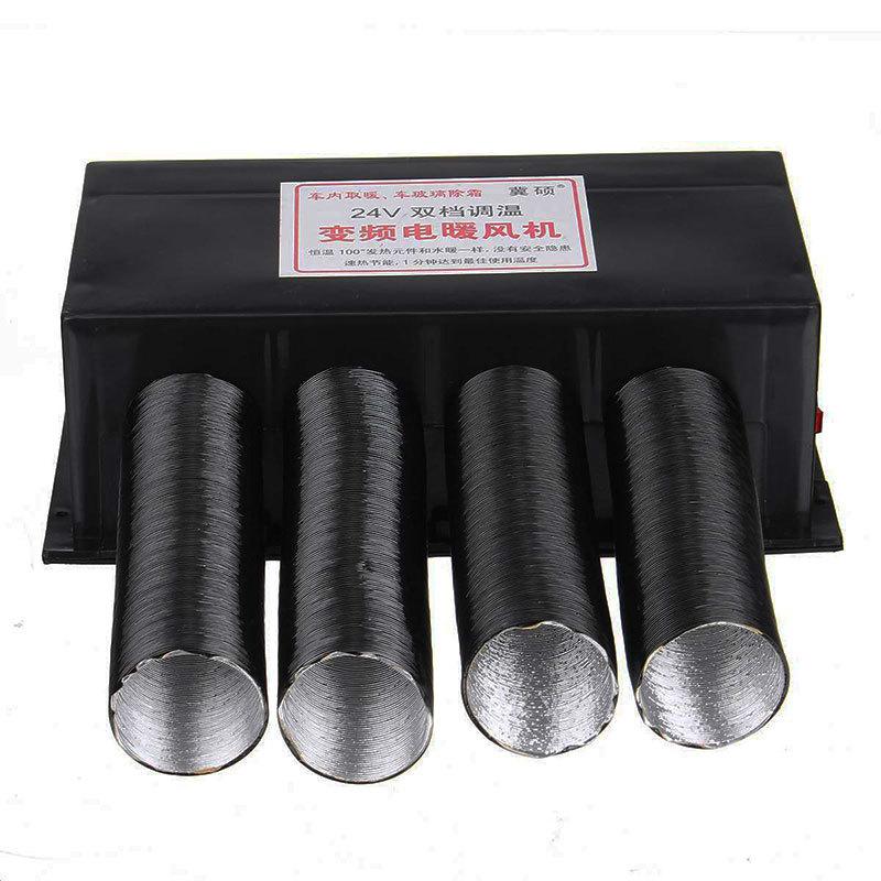 24V 800W Autoheizung 4 Löcher Schnelle Heizung Defroster Windschutzscheiben-Defroster Demister LKW Auto Elektrogeräte Heizlüfter