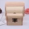 Wooden Box Wooden Arched Hinged Storage Boxes Craft