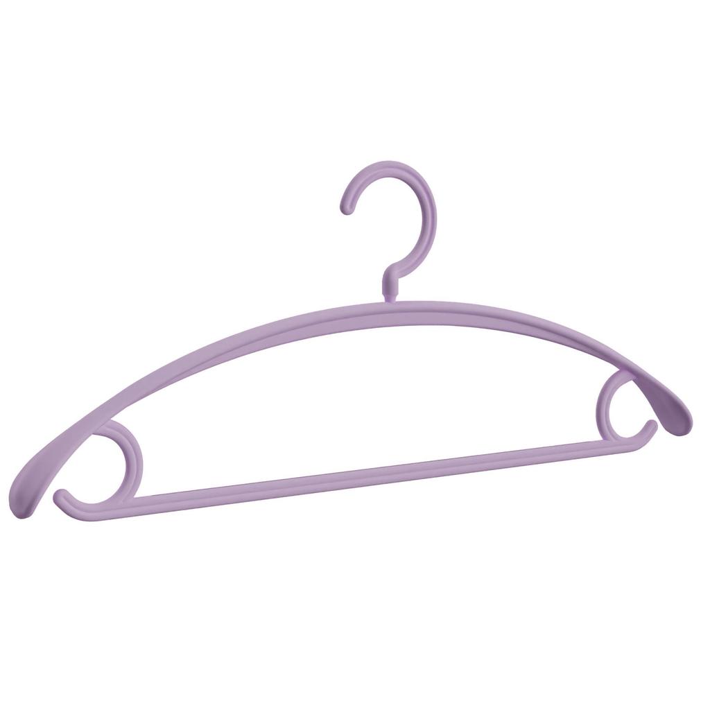 Non-Slip Wide Shoulder Plastic Clothes Hanger - Traceless, No Deformation, Ideal for Coat Drying
