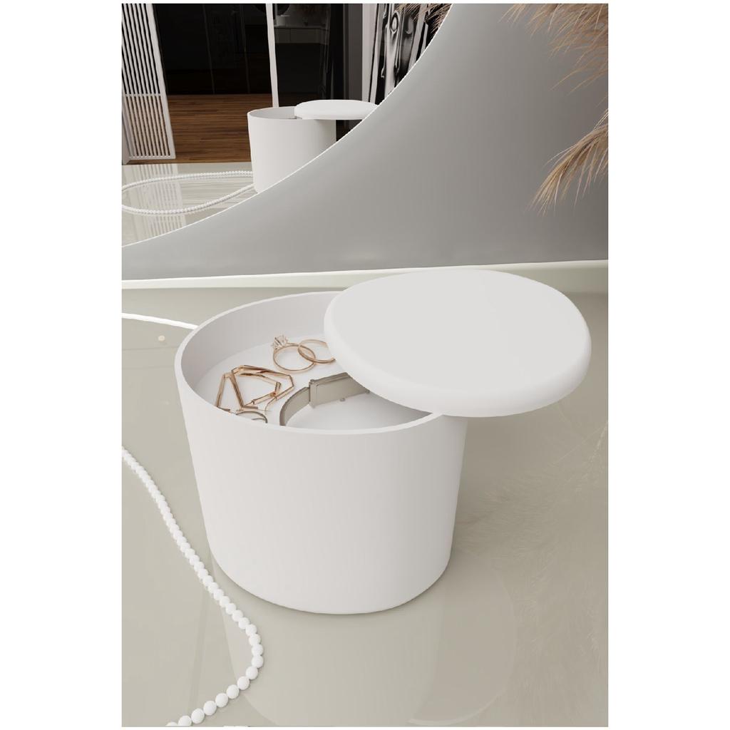 Olivia Jewelry Organizer Scatola portaoggetti per gioielli Bianco
