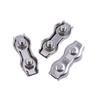 10pcs Stainless Steel M3 Duplex Clips Sturdy Design Wire Rope Clips  Cable Management