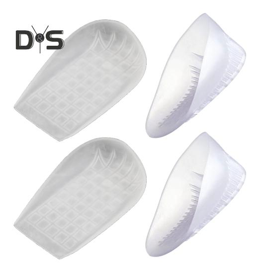 

2 пары силиконовых пяточных чашек для подошвенного фасциита, гель для облегчения боли в пятках, защита для пяток, поддержка при боли в ногах, стельки для ахиллова тендинита