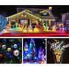 Outdoor Solar String Light LED Fairy Garland Copper Wire Light Garden Yard Party Christmas Decoration Lamp 8 Mode
