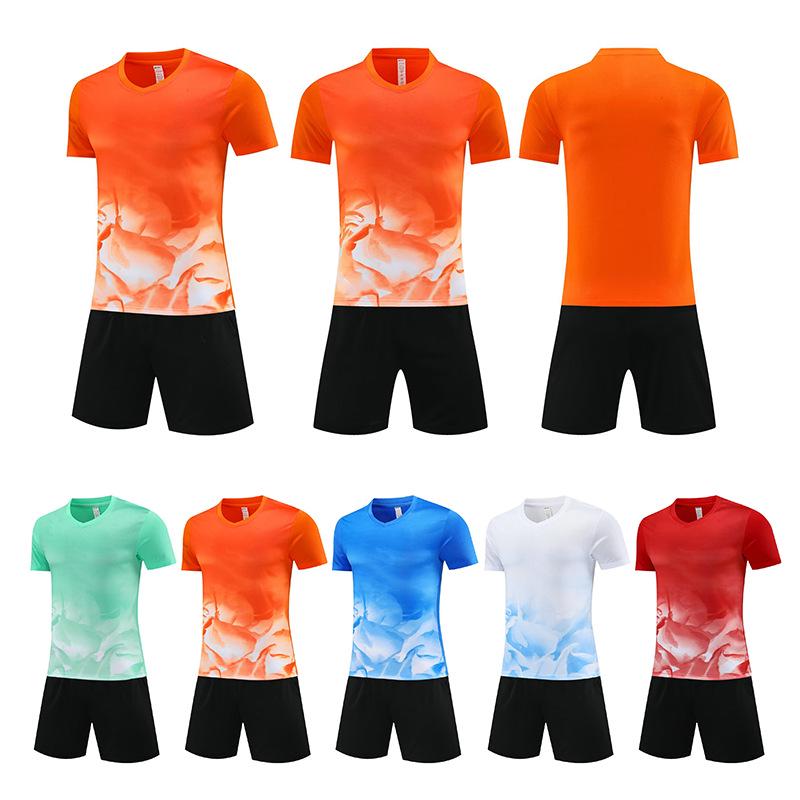 Breathable Football Team Jersey - Sports Training & Competition Set