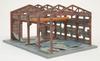 TOMYTEC GeoColle Combat Series DCM01 Destroyed Factory Plastic Model Kit 311881 1/144 Pre-painted